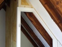 Türkonstruktion Dachschräge