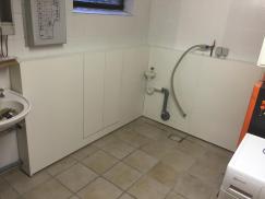 Wandverkleidung Hauswirtschaftsraum