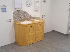 Maßanfertigung Waschbecken mit Spülmaschine